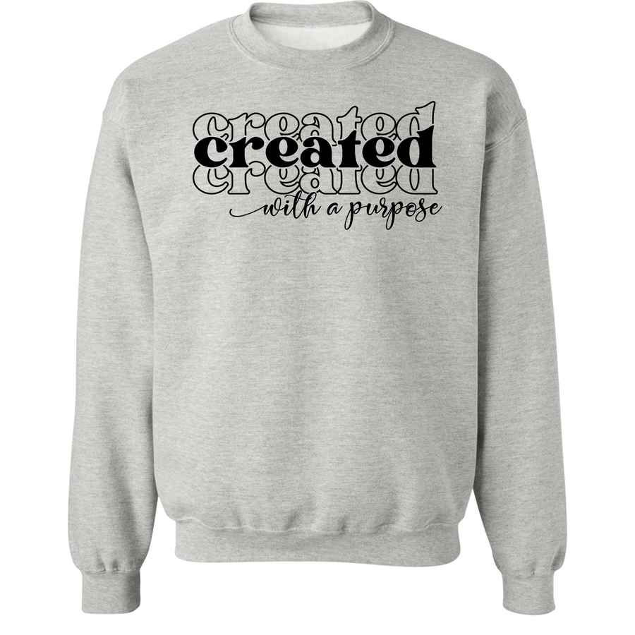 Created with a Purpose sweatshirt